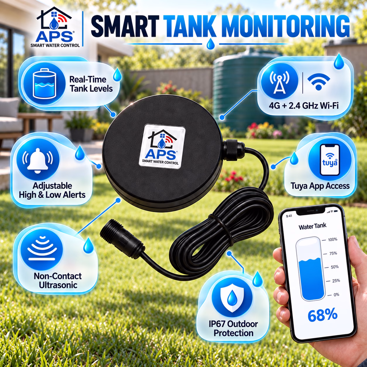 APS Smart Wi-Fi/4G Water Level Sensor - Image 8