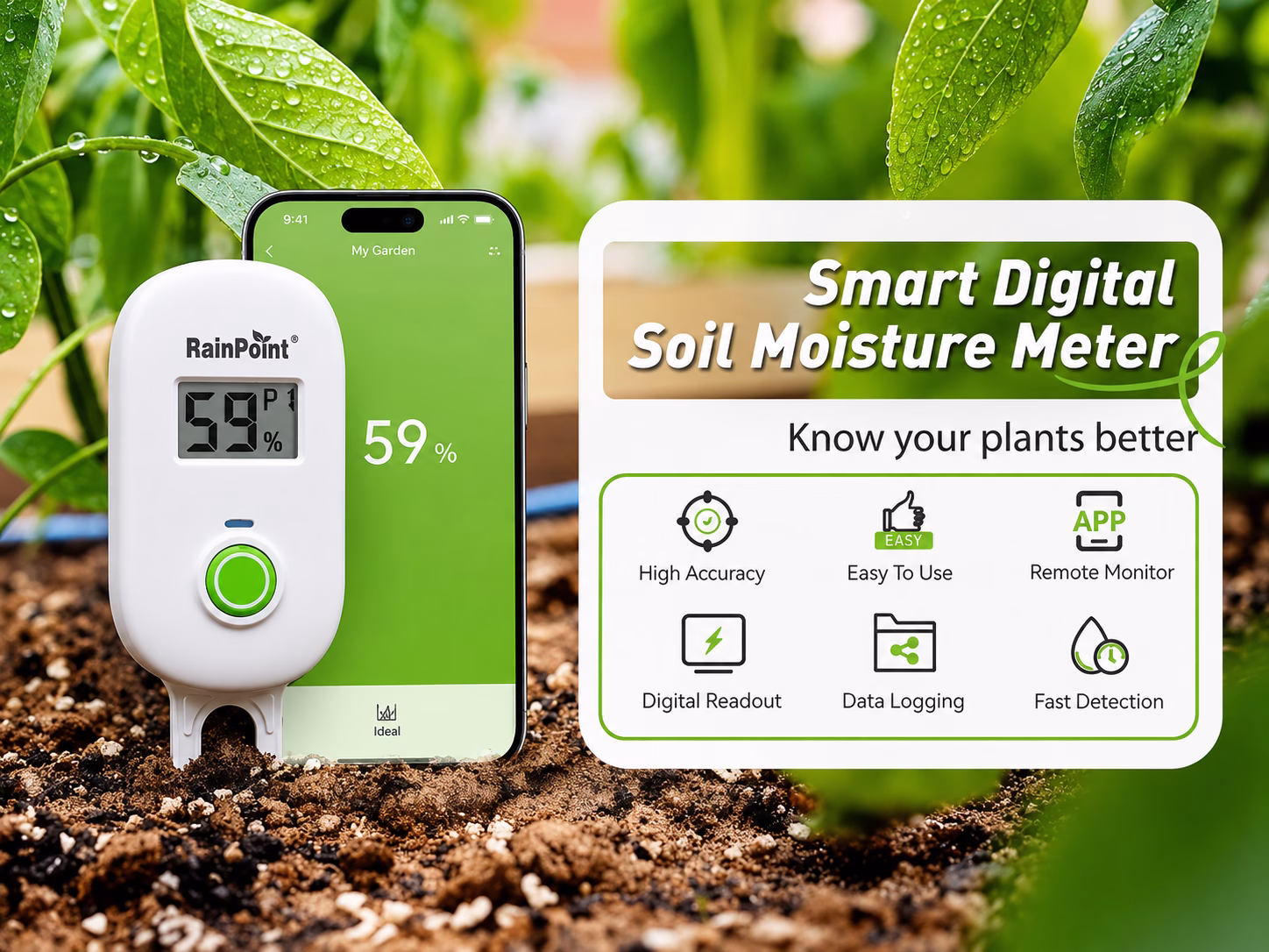 Smart Digital Soil Moisture Sensor - Image 2