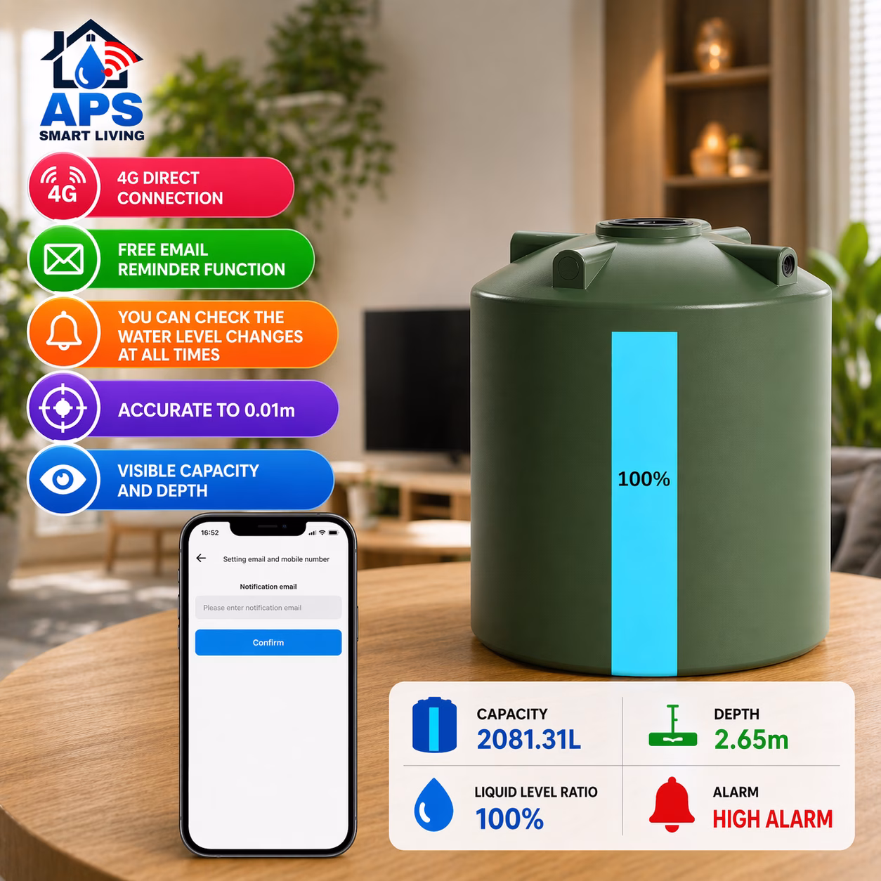 APS Smart 4G Water Sensor & Solar Combo - Image 5